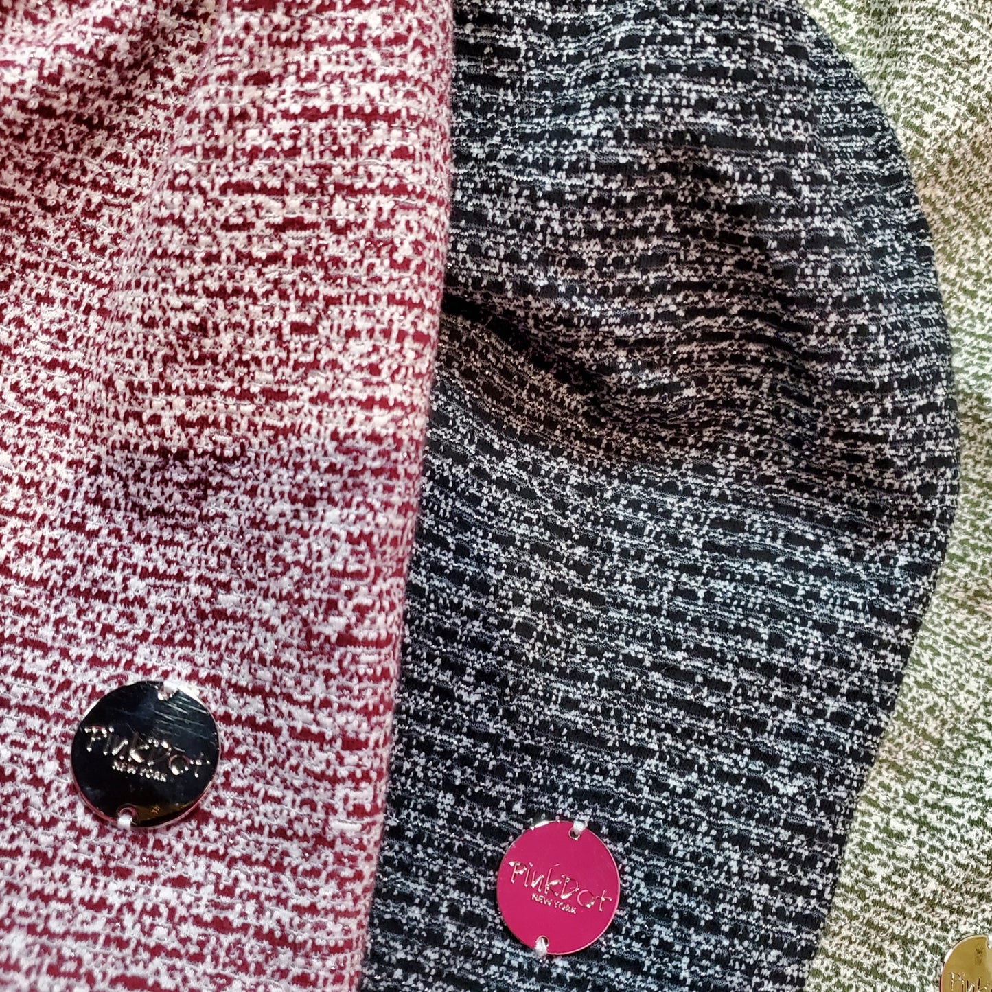 Metallic Grain Beanie by Pink Dot