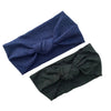 Jade Cozy Ribbed Top Knot Headband