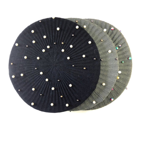 Pearl Beret/Snood by Reevaz