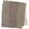 Dacee Headscarves: Multi Lurex Stripes