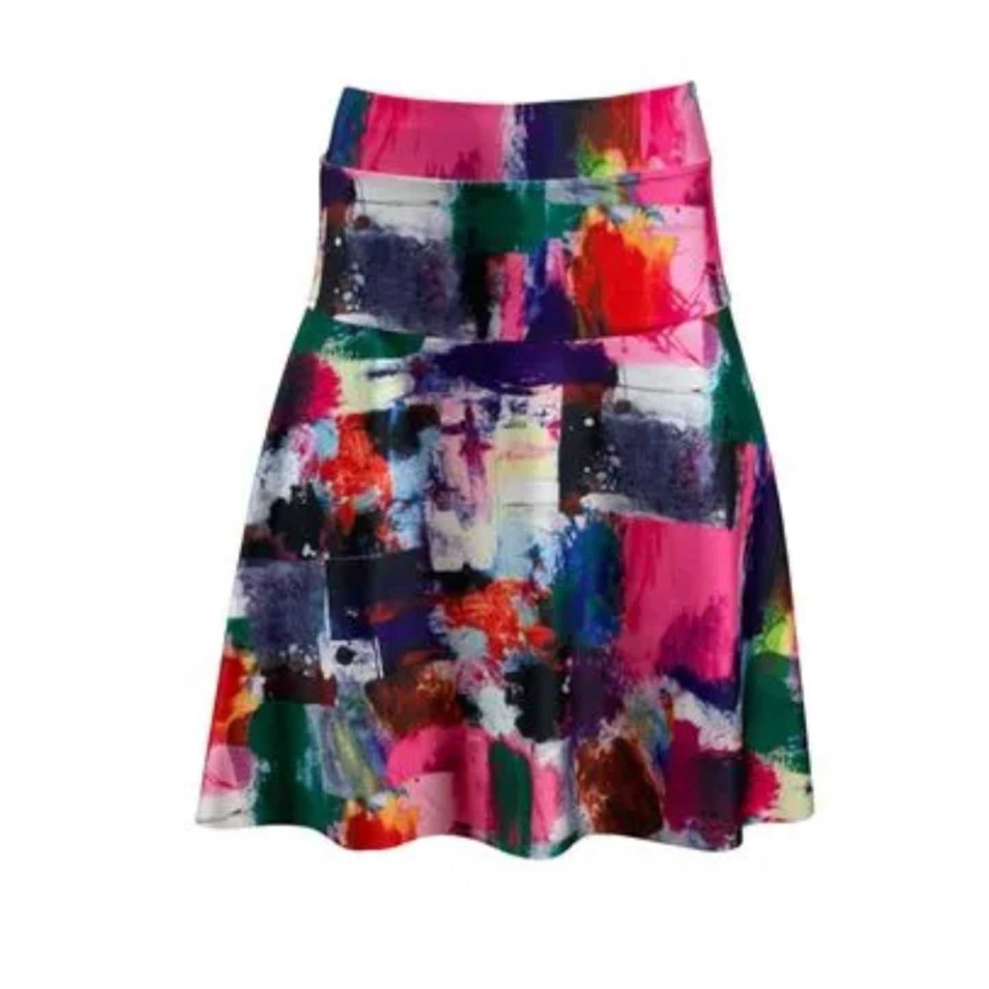 Bella Swim Skorts: Abstract 25"
