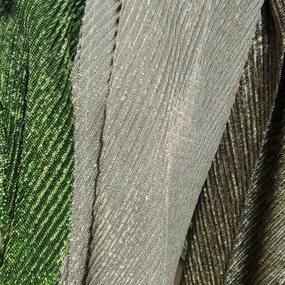 Shimmer Elegant Oblong Headwraps