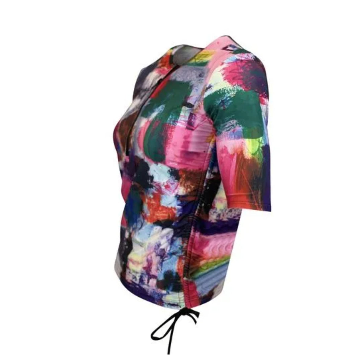 Noa Swim Top: Abstract Art