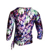 Sharon Swim Top: Watercolor