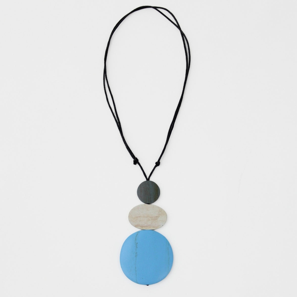 Blue Kaylee Necklace by Sylca