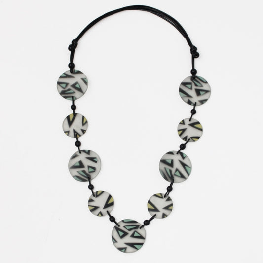 Frosted Alyssa Necklace by Sylca
