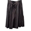 Eyelet Lace Skirt: Black