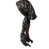 Chevron Atifa Metallic Pre-Tied Headscarf