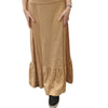 Metallic Mini Star Skirt: Peach/GOLD by Ivee