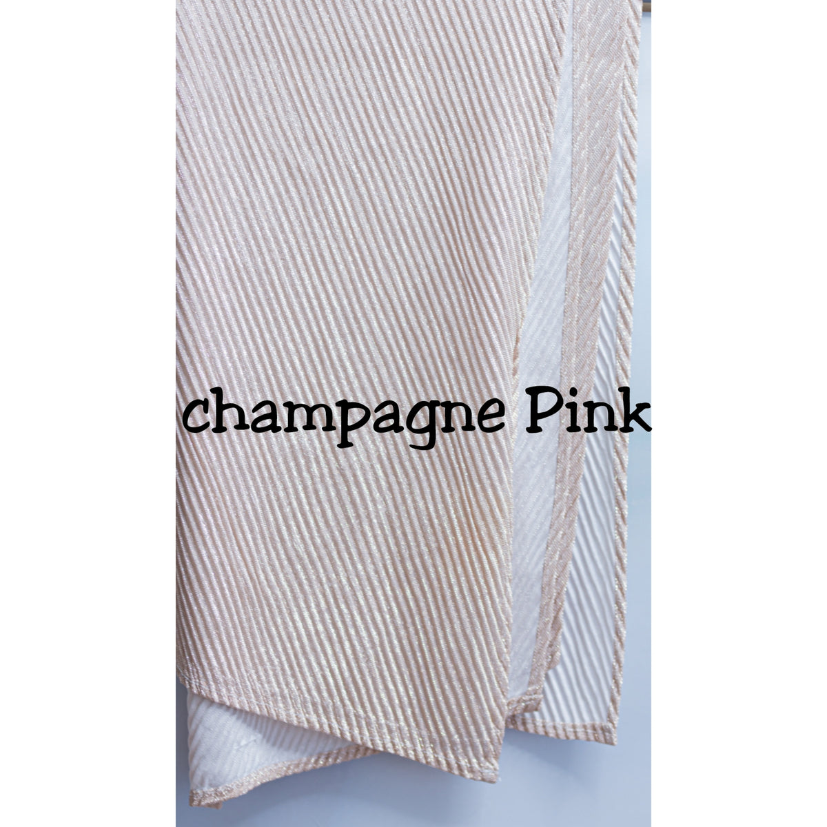 Shimmer Elegant Oblong Headwraps