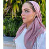 SB Swarovski Butterfly Headscarf: Pink