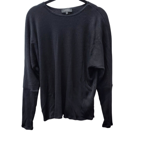 Maayan Sweater Top: Black