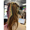Houndstooth Silk Print Pony With Tails by Dacee
