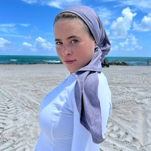 Dri Fit SB Pre-Tied Headscarf: Heather Violet