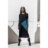 Sato Dress Teal/Black
