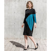 Sato Dress Teal/Black