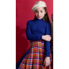Royal Blue Ribbed Knit Sweater by Paisley