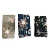 Multi Embroidered Floral Headscarf Open & Pre-tied