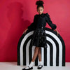 Pleather Pleated Skirt by Paisley