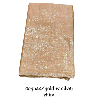 Metallic Cotton Headscarf by SG Open - The Mimi Boutique