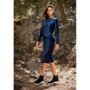 Navy Velour Set by Daniella Faye