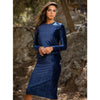 Navy Velour Set by Daniella Faye