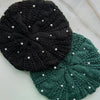 Pearl Cable Beret by Valeri