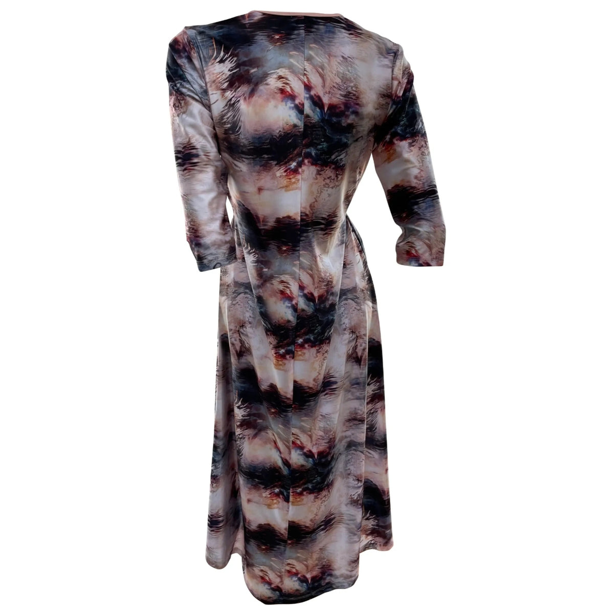 Hannah High Low Swim Dress: Ethereal