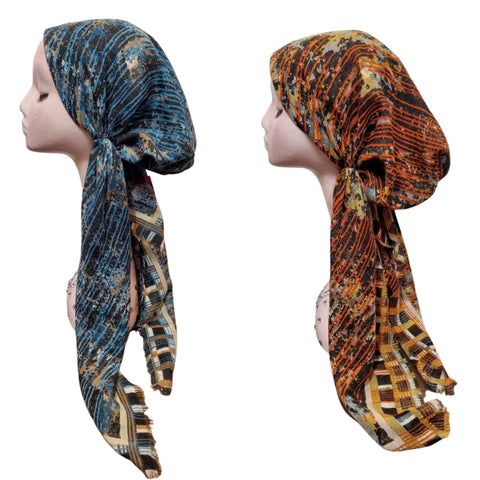 Shore Line Headscarves by Itsyounique