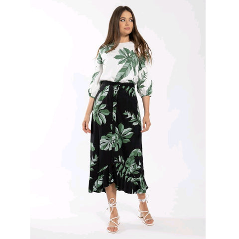 Tropical Leaf Top