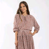 Sienna Floral Tie Neck Blouse