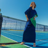 Blue/Green Maki Maxi by Mikah