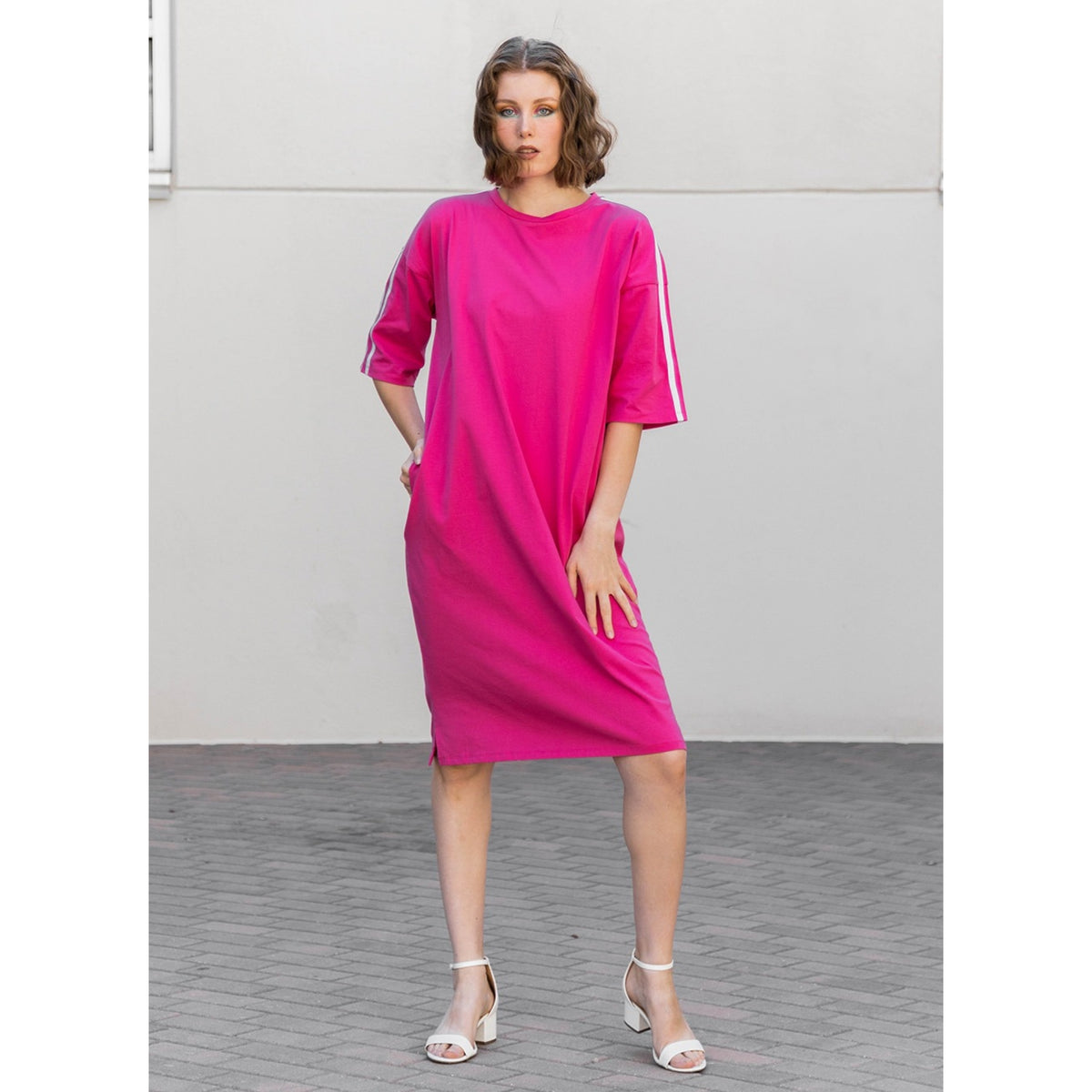 Machi Dress Pink by Mikah
