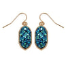 Small Druzy Crystal Earrings
