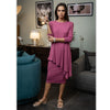 Raspberry Asymmetrical 2 Piece Set by Daniella Faye