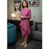 Raspberry Asymmetrical 2 Piece Set by Daniella Faye