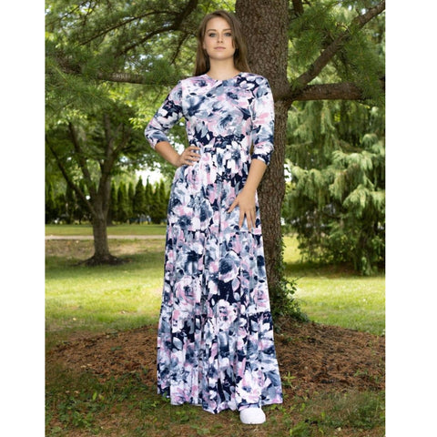 Andrea Floral Maxi by Lilac Teen