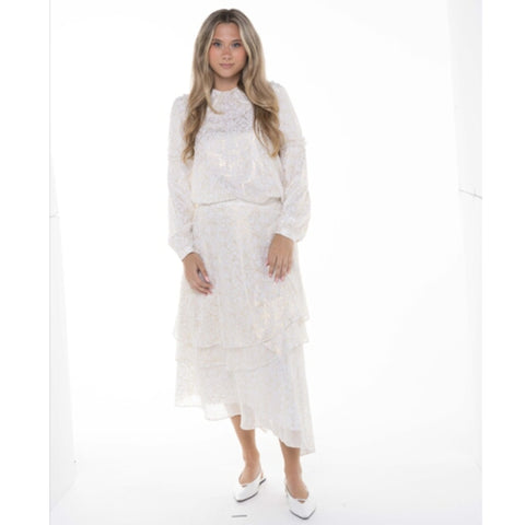 Criss Cross Ivory/Gold Ivee Set