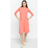 Penny Dress- Solid Coral Jersey