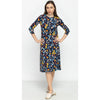 Penny Dress Ditzy Navy Floral