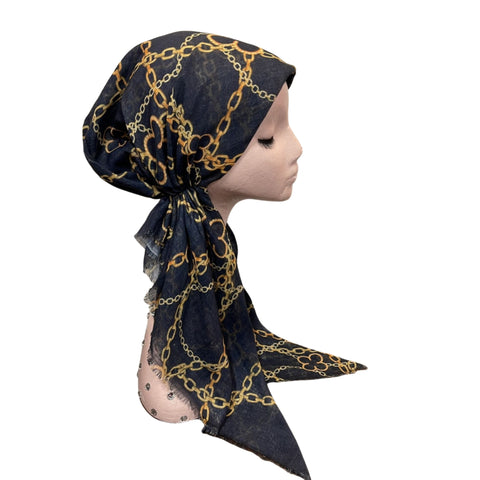 Chain Clover Headscarves by Dacee