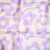 Lilac Retro Daisies Headscarf by Nicsessories