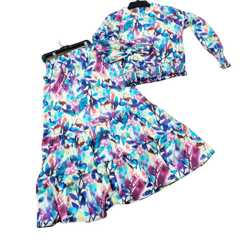 Artsy Watercolor Ragalan 2 Piece Set by Pinto