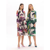 Cynthia Green Drop Ruffle Dress
