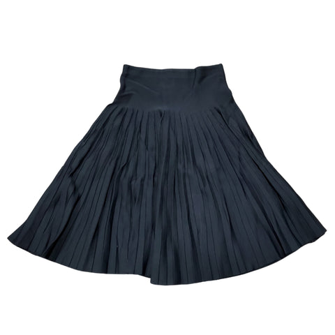 Small Pleated Forever Skirt 27" Black