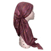 2-1 Multi Lurex Striped Pretied Tichel by SG