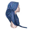 2-1 Multi Lurex Striped Pretied Tichel by SG