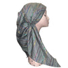 2-1 Multi Lurex Striped Pretied Tichel by SG