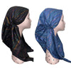 2-1 Multi Lurex Striped Pretied Tichel by SG