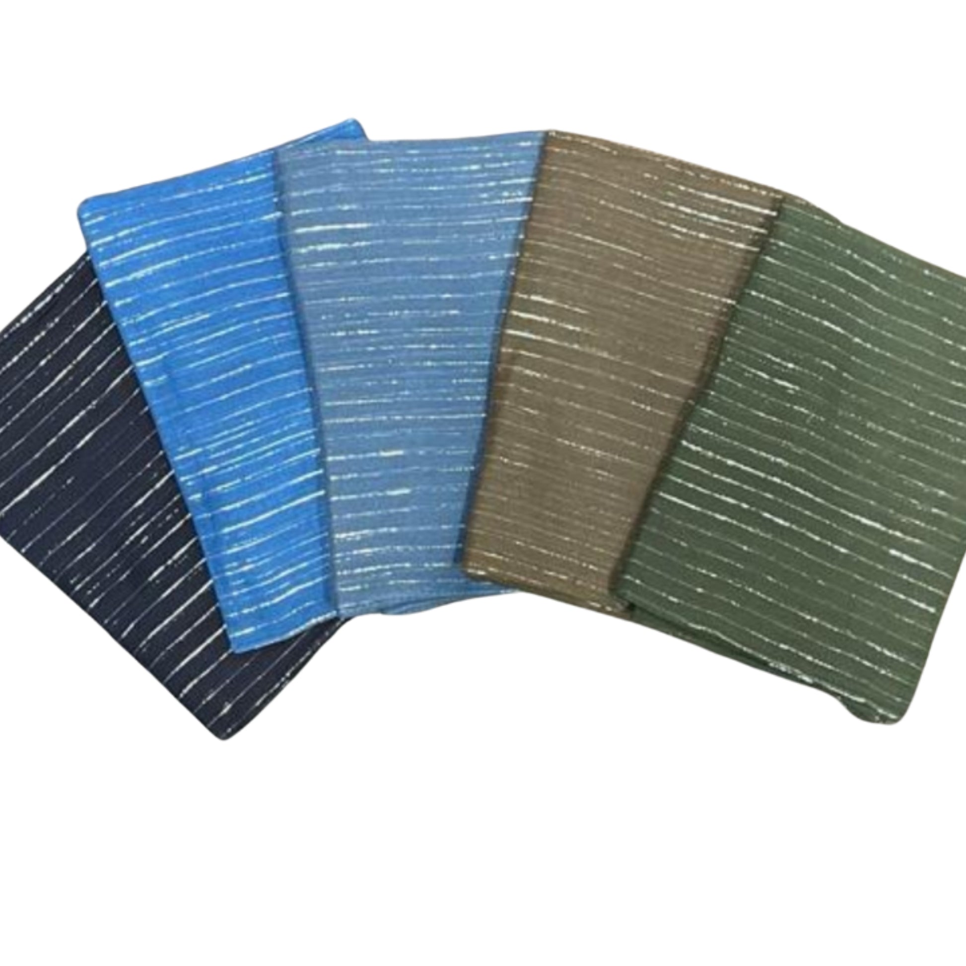Silver Thread Lurex Cotton Headscarves - The Mimi Boutique